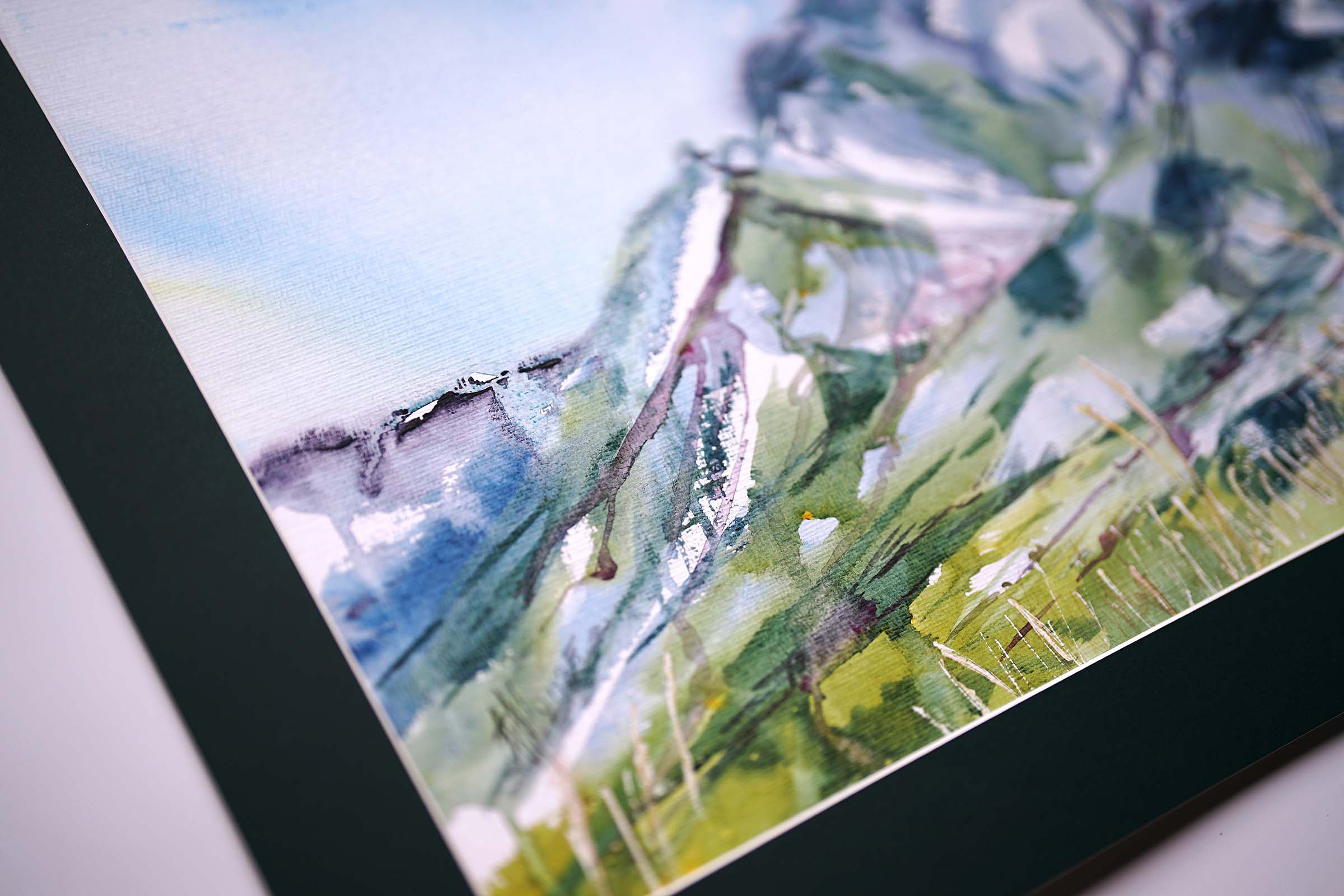 Ways – Aquarell von Margareta Maletska